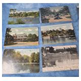 1 DOZEN GLEN OAK PARK PEORIA, IL PICTURE POSTCARDS