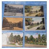 1 DOZEN BRADLEY  PEORIA, IL PICTURE POSTCARDS