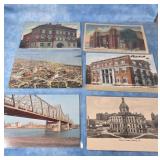 1 DOZEN  PEORIA, IL PICTURE POSTCARDS