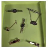 TIE CLIPS BOX LOT