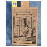 1925 CANARIES FOR PLEASURE & PROFIT CATALOG