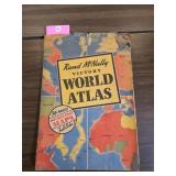 1943 RAND MCNALLY VICTORY WORLD ATLAS
