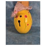 LOT OF 6 EASTER EGG BELLS