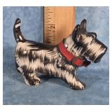 VINTAGE PORCELAIN SCOTTY DOG FIGURINE