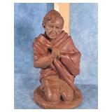 "HERDSMAN" 1985 TOM CLARK NATIVITY FIGURINE SIGNED