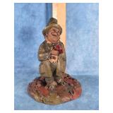 "DANNY" 1987 TOM CLARK GNOME FIGURINE SIGNED