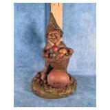 "EGGBERT" TOM CLARK GNOME FIGURINE SIGNED
