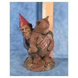 "GRIN & BEAR" 1998 TOM CLARK TIM WOLFE FIGURINE