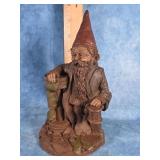 "FATHER TIME" 1984 TOM CLARK GNOME FIGURINE SIGNED
