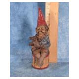 "TEDDY" 1983 TOM CLARK GNOME FIGURINE SIGNED