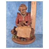 "UNCLE WHIT" 1985 TOM CLARK FIGURINE SIGNED