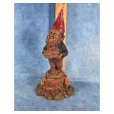 "HAPPY" 1984 TOM CLARK GNOME FIGURINE SIGNED