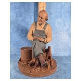 "UNCLE WHIT" 1985 TOM CLARK FIGURINE SIGNED