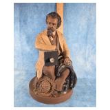"MATHEW BRADY"  TOM CLARK  FIGURINE 12" TALL