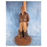 "THE AVIATOR" 1984 TOM CLARK  FIGURINE SIGNED