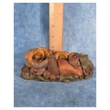 "PETE" 1986 TOM CLARK GNOME FIGURINE SIGNED