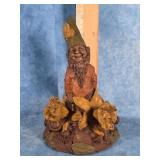 "ALFRED" 1987 TOM CLARK GNOME FIGURINE SIGNED 6"