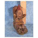 "SATURDAY" 1983 TOM CLARK GNOME FIGURINE SIGNED 9"