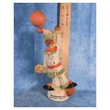 1979 JIM BEAM DIXIE BEAM FOX CLOWN FIGURINE