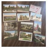 VINTAGE PEORIA, IL POSTCARDS LOT OF 12