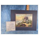 2000 NEW DAY DAWNING BY THOMAS KINKADE PRINT