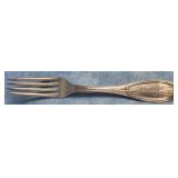 TIFFANY & CO, OILVE PATTERN STERLING SILVER FORK
