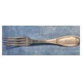 TIFFANY & CO, OILVE PATTERN STERLING SILVER FORK