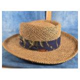 PANAMA JACK STRAW HAT TROPICAL-THEMED BAND