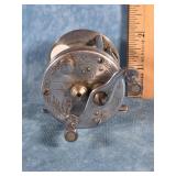 J.C. HIGGINS 4810 LEVEL WIND ENGRAVED FISHING REEL