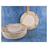 METLOX POPPYTRAIL SCULPTURED DAISY 7.5" PLATES