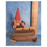 "JOSEPH" 1993 GNOME CARPENTER FIGURINE