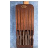 VINTAGE CASE XX STEAK KNIFE SET MISSING ONE