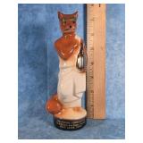 1985 JIM BEAM FOX IN TOGA PAPERWEIGHT