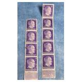 1941 HITLER HEAD POSTAGE STAMPS "UKRAINE" WWII