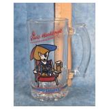 1987 SPUDS MACKENZIE BUDLIGHT GLASS