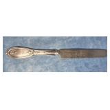 TIFFANY & CO, OILVE PATTERN STERLING SILVER KNIFE