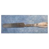TIFFANY & CO, OILVE PATTERN STERLING SILVER KNIFE