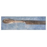 TIFFANY & CO, OILVE PATTERN STERLING SILVER KNIFE