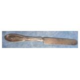 TIFFANY & CO, OILVE PATTERN STERLING SILVER KNIFE