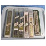 LOT OF SIX VINTAGE MENS WATCH BANDS