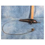 VINTAGE LARGE WOODEN FISHING LURE