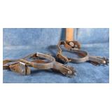 VINTAGE PAIR OF RIDING SPURS