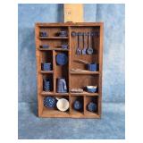 KELLY & HOWARD MINIATURE DOLLHOUSE SHADOW BOX