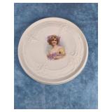 6.5" VINTAGE PORTRAIT HOT PLATE