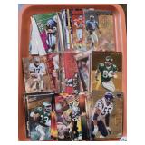 VINTAGE NFL FOOTBALL TRADING CARDS BOX LOT