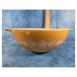 PYREX "BUTTERFLY GOLD" CINDERELLA MIXING BOWL 4 QT