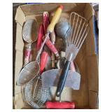 RETRO KITCHEN UTENSILS BOX LOT