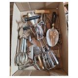 RETRO KITCHEN UTENSILS BOX LOT