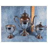 STAINLESS STEEL TEA SET