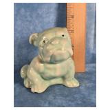 MORTON POTTERY BULLDOG PLANTER